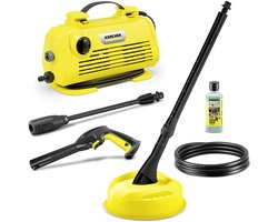 Kärcher K 2 Horizontal VPS Home Hogedrukreiniger - 110 Bar - 360 l/u - 1400W - 20m² - Voor Auto, Terras en Tuin - Met Terrasreiniger