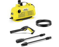 Kärcher K 2 Premium Horizontal VPS Hogedrukreiniger - 110 bar - 360 l/u - 20 m²/u - Geschikt voor oa. fietsen - tuingereedschap - tuinset - kleine terrassen - en balkon