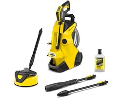 Kärcher K 4 Power Control Flex Home - PremiumFlex hogedrukslang - 130 bar - 380 l/u - 25 m²/u - T 5 Terrasreiniger - Reinigingsmiddel