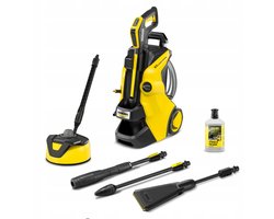 Kärcher K 5 Power Control Flex Home eco!Booster Hogedrukreiniger - PremiumFlex hogedrukslang - Incl. eco!Booster - T 5 Terrasreiniger - 145 bar - 500 l/u - 40 m²/u - App ondersteuning