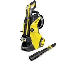 Kärcher K 5 Premium Smart Control Flex Hogedrukreiniger - PremiumFlex hogedrukslang - 145 bar - 500 l/u - 40 m²/u - Slanghaspel - Geschikt voor oa. auto - terras - fietsen - motoren - tuinset en gebieden rondom huis
