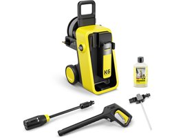 Kärcher K 6 Comfort Premium hogedrukreiniger - 160 bar - 510 l/u - 50 m²/u - Slanghaspel - 4-in-1 Spuitlans - Geschikt voor oa. auto - terras - campers - caravans - fietsen - motoren - tuinset en gebieden rondom huis