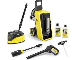 Kärcher K 7 Comfort Premium Home hogedrukreiniger - 180 bar - 600 l/u - 60 m²/u - Inclusief T-Racer T 7 Plus oppervlaktereiniger - Slanghaspel -Watergekoeld - 4-in-1 Spuitlans - Voor zwaardere vervuiling van terrassen en auto's