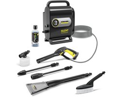Kärcher - K Silent Anniversary Edition hogedrukreiniger - 420 l/u - 130 Bar - incl. eco!Booster, wasborstel, foam jet en reinigingsmiddel - 5 jaar garantie