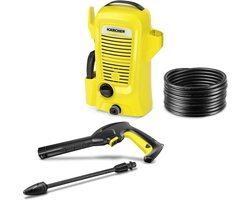 Kärcher K2 Basic Car - Hogedrukreiniger Compact Electrisch 360 L/u Zwart, Geel