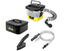 Kärcher Mobiele buitenreiniger OC 4 + Adventure kit - Lichtgewicht Lagedruk - Voor o.a. fiets en hond
