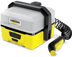 Kärcher OC 3 mobiele reiniger - Lithium-ion - 4 liter tank - Looptijd 15 min - Slanglengte 2.8 m - Lage druk