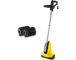 Kärcher PCL 4 Terrasreiniger Set - Rolborstels steen & hout - Lage druk - Roterende borstels - Ideaal voor houten en stenen terrassen