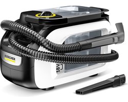 Kärcher SE 3-18 Compact Tapijtreiniger - Sproei-extractie - 18 V accu-aangedreven - Excl. accu en lader - Bekledingszuigmond - Wit