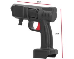KARZO - 500W Draadloze Drukreiniger - 450PSI Waterdruk - Inclusief Schuimfles en Lange Slang