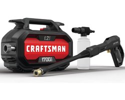 Krachtige Compacte Hogedrukreiniger met 1700 PSI voor Buiten Schoonmaken