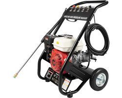 Krachtige Hogedrukreiniger op Benzine voor Terrassen en Opritten