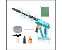 Makita 18V Vervangbare Draadloze Auto Hogedrukreiniger – Water Jet Cleaner met 5M Tuinslang (zonder batterij)