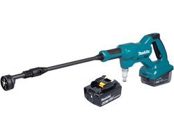 Makita DHW 180 G1 accudrukreiniger 18 V 24 bar + 1x oplaadbare accu 6.0 Ah - zonder oplader