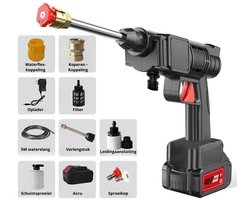 Molago - Hogedrukreiniger - Draagbaar - Accu drukreiniger 48V - LED - Auto Wasmachine - Hogedrukreiniger
