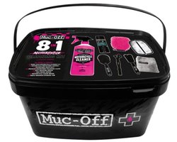 Muc-Off 8 in 1 Motorfiets Schoonmaak en Beschermingsset Motor - 21197