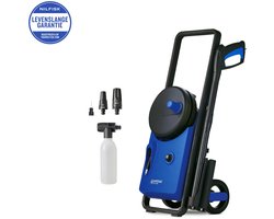 Nilfisk Core 150 – Krachtige hogedrukreiniger met 150 bar, metalen pomp, PowerControl-functie, 10 m slang met slanghaspel en schuimspuit