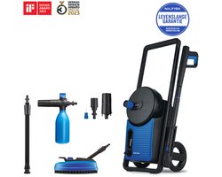 Nilfisk Excellent 160 – Krachtige hogedrukreiniger met 160 bar, metalen pomp, Power Schuimsproeier, Power Patio Cleaner en Click&Clean-systeem