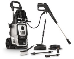 Powerplus Elektrische Hogedrukreiniger POWXG90426 - 2500 W, 195 bar en temperatuur van 50 °C, 8 m slang en accessoires inbegrepen