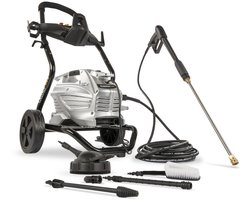 Powerplus Elektrische Hogedrukreiniger POWXG90430 - 3100 W Terrasreiniger, 190 Bar en 50 °C - met 10 m Slang en Accessoires