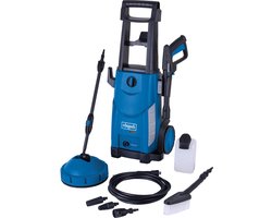 Scheppach Hogedrukreiniger HCE2600 - 2400W - 180 bar - 480 l/h - Met 5m slang, terrasborstel, reinigingsmiddeltank, wasborstel, spuitstukken & accessoires