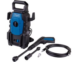 Scheppach Hogedrukreiniger HPC1400 - 1400W - 110 bar - 390 l/h - Met 3m slang, spuitstukken & accessoires
