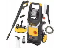 Stanley SXFPW21MPE - Hogedrukreiniger - 2100W - 145 Bar - Aluminium Pomp - Inclusief Patio Cleaner en 8m Slang
