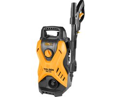 Tolsen Hogedrukreiniger - 230V - 1400W - 105 bar - 300 Ltr./uur - Incl. 5m slang, spuitstukken en accessoires