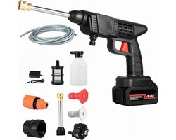 Vixson - Accu Hogedrukreiniger - Draadloze Hogedrukreiniger - Draagbare Hogedrukreiniger - Accu Hogedrukspuit - HYDROSTREAM