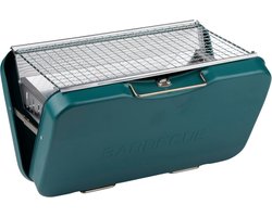 alpina Opvouwbare Houtskoolbarbecue - Tafelgrill Houtskool - Compacte BBQ met Verwijderbaar Grillrooster - Draagbare Barbecue - 35 cm