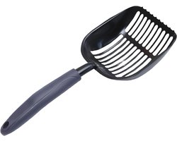 Ash Shovel Fire Pit, Hollow Out Charcoal Scoop, Heat Resistant Metal Shovel Tool, Outdoor Grilling Cleaner for BBQ Grills, Grate, Campfire, Fireplace, Wood Stove, Patio, Backyard