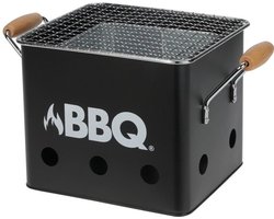 Bbq Kubus - Mini-Barbecue - Mat Zwart - 18X15Xh15Cm