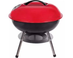 Benson Compacte BBQ bol - Traditioneel grillen - Ø 35 cm - Hoogte 40 cm - Staal - Mobiel ontwerp