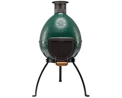 BIG GREEN EGG kachel CHIMINEA 50 Year Celebrating