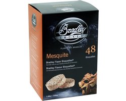 Bradley Briketten Mesquite 48 Stuks