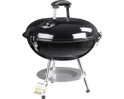 Compacte Draagbare Houtskool BBQ - Houtskoolbarbecue BBQ-Grill Kogel Barbecue - Balkon/Camping/Festival/Picknick Kolen BBQ - Zwart