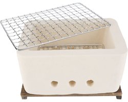 Cosy&Trendy Tafelbbq Aardewerk - 20 x 14 x 10 cm