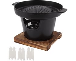 Draagbare Mini Tafelgrill voor Buiten en Camping - Rookvrij Grillen
