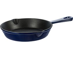 Grand Feu - Geëmailleerde gietijzeren pan - 15,5 cm - blauw