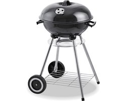 Houtskool Barbecue Metaal op Wielen (78x46cm)