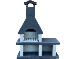 Intergard Barbecue beton houtskool bbq Venezia nr. 1 (200x150x50cm/530kg)
