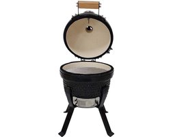 Keramische Kamado BBQ – BBQ Grill – Barbecue Smoker – Houtskool Grill – Portable Oven – Compact 33 cm Grilloppervlak – Verstelbare Luchttoevoer