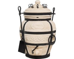 Keramische tandoor Hunter - Multifunctionele Houtoven BBQ - Voor de Fijnproever!