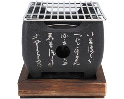 Klein Multifunctioneel Snel Opwarmend Mini Draagbaar Barbecue Stof Hibachi Grill Voor Buiten Kamperen