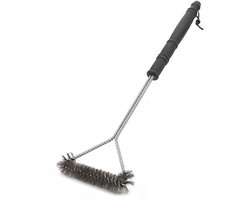 Lange BBQ borstel - Barbecueborstel - Staal - 53CM lang - Barbecue rooster borstel - Schone BBQ - CHPN