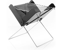 Mini Draagbare Opvouwbare Houtskoolbarbecue Foldecue InnovaGoods