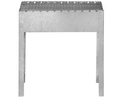 Mustang stalen houtskoolgrill | 6 spiesen