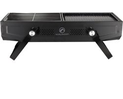 NORLÄNDER Outdoor BBQ met Grill Zwart