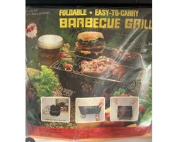 opvouwbare lichtgewicht BBQ 28 x28 x 12,5 cm