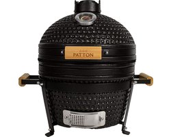 Patton Classic Kamado 16" Table Chef - Medium - Ø34 cm - Matzwart